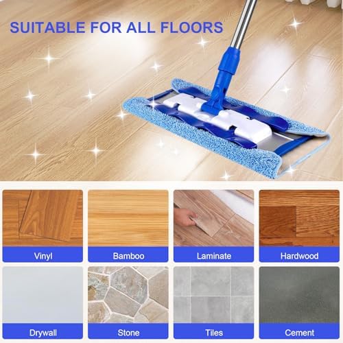 16" Microfiber Mop Pads Replacement - Image 4