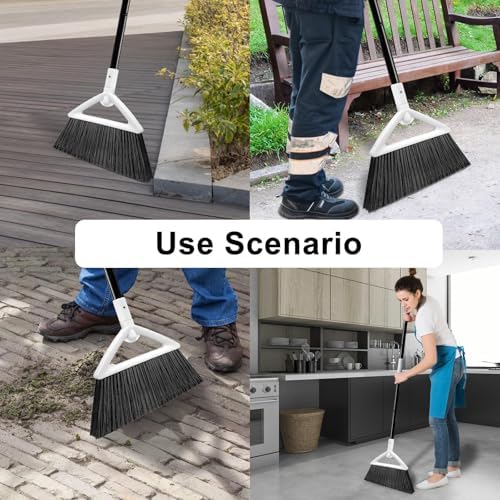 Heavy Duty White Angle Broom - Image 6