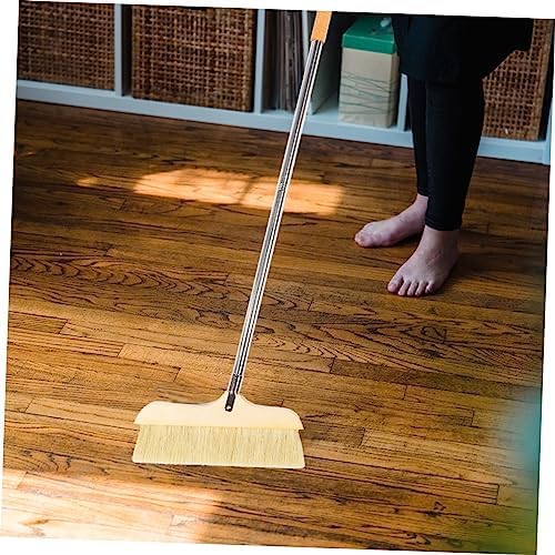 Indoor Broom with Soft Bristles and Stainless Steel Handle - Image 7