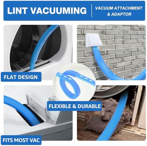 PetOde 22-piece 40-Feet Dryer Vent Cleaner Kit, Dryer Vent Cleaning Kit Lint - Image 3