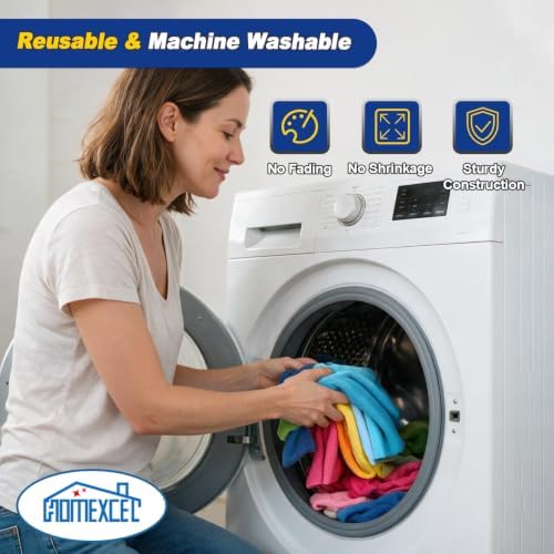 HOMEXCEL Microfiber Cleaning Cloth 100 PK, Towels - Image 7