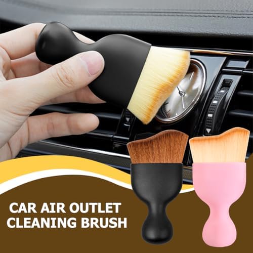 Blilo 3.86 Inch Curved Car Interior Vent Detailing Brush - Image 3
