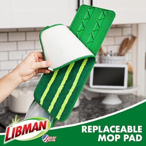 Libman Freedom Spray Mop Refill Heads, Microfiber, 3 Pack - Image 3