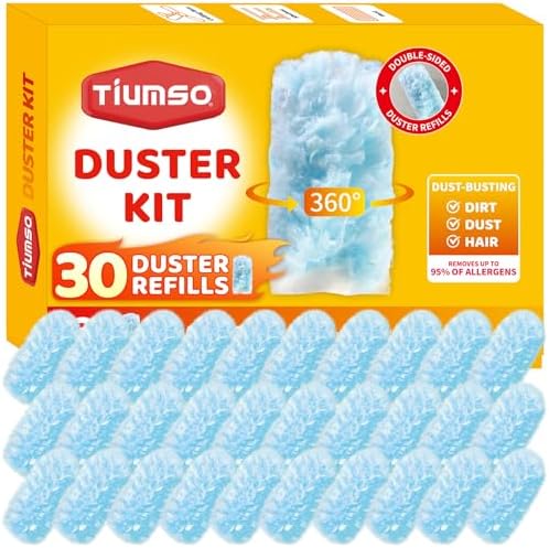 Tiumso 30 Count Duster Refills Dusters by Tiumso