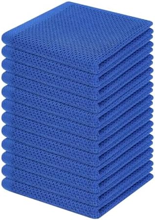 Homaxy 100% Cotton Waffle Weave Kitchen Dish Cloths 12-Pack by Homaxy