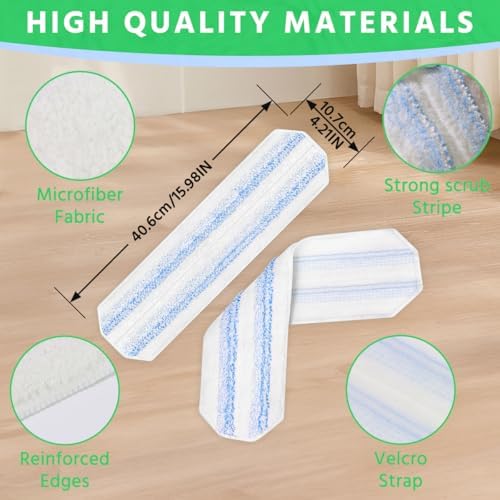 6 Pack H2prO Mop Pads Replacement - Image 4