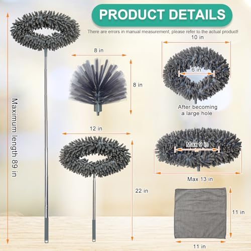 Ceiling Fan Cleaner Duster, Cobweb Duster - Image 5