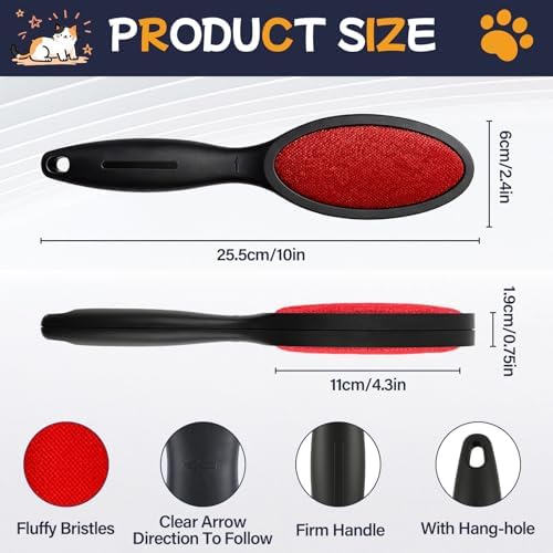 Magic Lint Remover Brush for Pet Hair, 3 Pack - Image 2