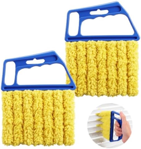 2 Pcs Window Blind Cleaning Brush, Blind Cleaner Duster Tool 7‑Finger - Image 7