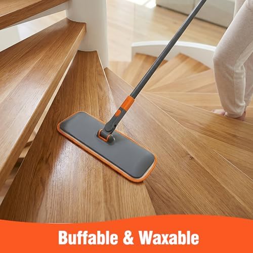 CLEANHOME 2-in-1 Wet Dry Flat Microfiber Mop - Image 6