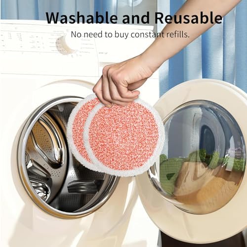 6 Pack Spin-Wave Mop Replacement Pads Compatible - Image 6