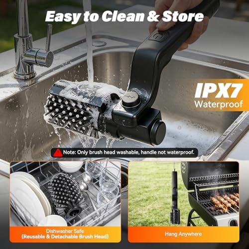 Electric Grill Brush for Outdoor Grill - Image 4
