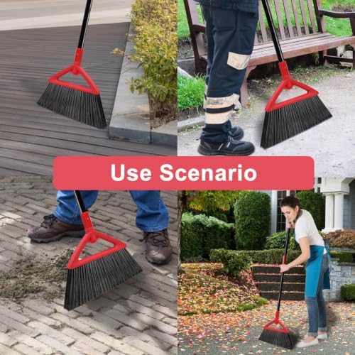 Heavy Duty Red Angle Broom - Image 6