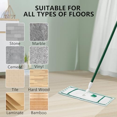 6 Pack Mop Head Replacement for Libman Wet & Dry Microfiber Mop - Image 6