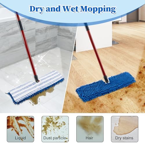 3 Pack Mop Heads Replacements for Ocedar Dual-Action Flip Mop, Spin Mop Replace - Image 5