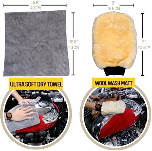 oesee Motorcycle Cleaning Kit 6 Pack Design - Image 5