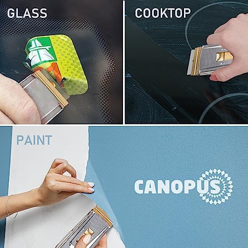 CANOPUS Razor Blade Scraper Tool, Razor Blade Holder, Window Scraper - Image 6