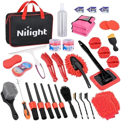 Nilight 37PCS Car Detailing Kit by Nilight