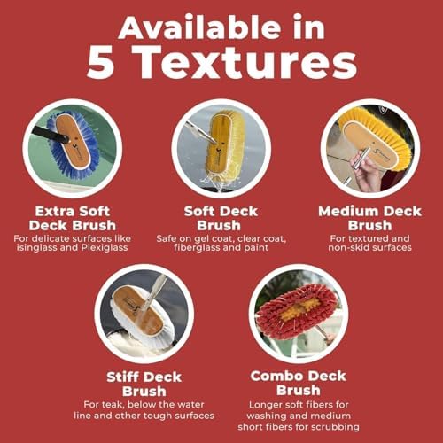 Shurhold Classic Deck Brush – Boat Cleaning Brush - Image 3