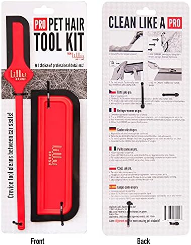 Lilly Brush Pro Pet Hair Removal Tool Kit | Pet Hair Brush Remover by LillyBrush