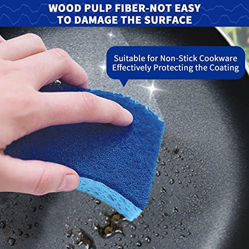 CELOX 12 Sponge Kitchen, Non-Scratch Dish Sponge - Image 4
