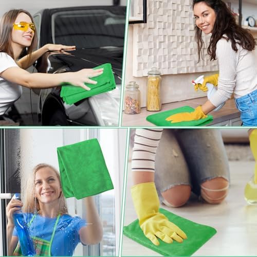 SmoothNovelty 10 Pcs Extra Large Microfiber Cleaning Cloth - Image 5