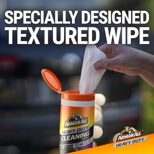Armor All Heavy Duty Cleaning Wipes, Disposable Car Wipes - Image 6