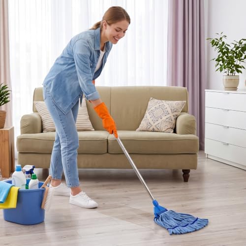 Lallisa 4 Pcs Microfiber Mop Heads Replacement Tube - Image 4