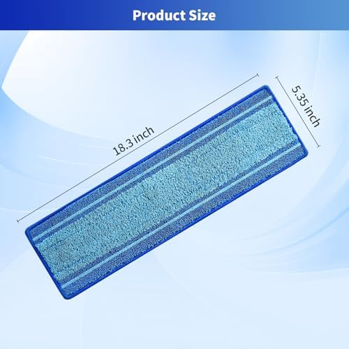 30-Pack Microfiber Mop Pads for Bona Mop- Washable Reusable Refills for Hardwood - Image 6
