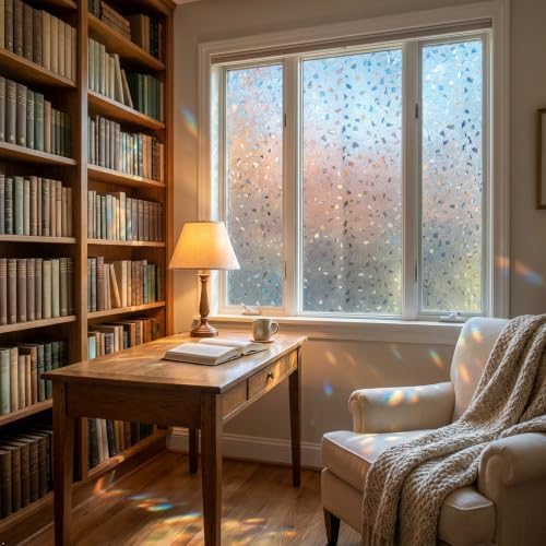 Decorative Crystal Stone Window Privacy Film, 23.6"x 78.7" - Image 6