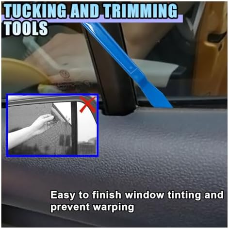 2PCS Car Window Tint Tools, Flexible Vinyl Wrap Squeegee - Image 6