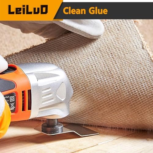 LEILUO 10Pcs Oscillating Tool Scraper Blades - Image 6
