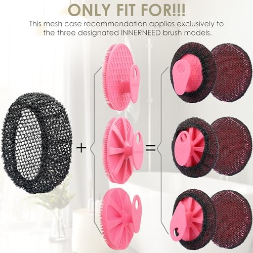 INNERNEED Body Shower Exfoliating Net Sponge Mesh Case Cover - Image 6