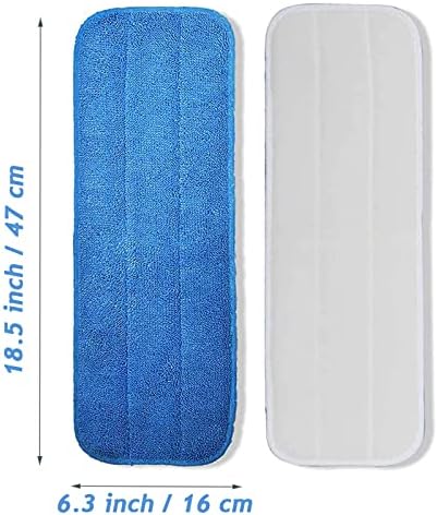 12Pack Microfiber Mop Pads, Reusable and Washable Spray Mop Pads - Image 5