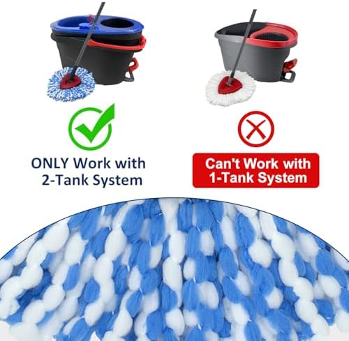 Spin Mop Head Replacements Compatible - Image 2