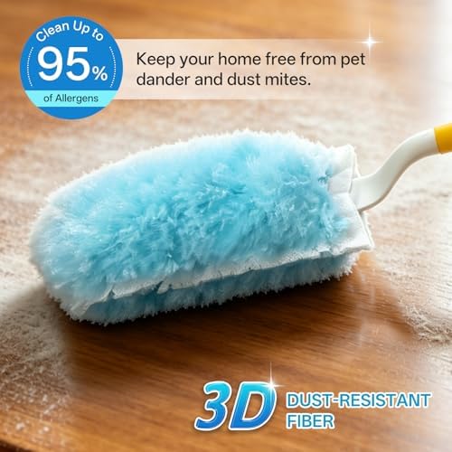 40 Count Duster Refills, Double-Sided 360° Duster Refills - Image 4