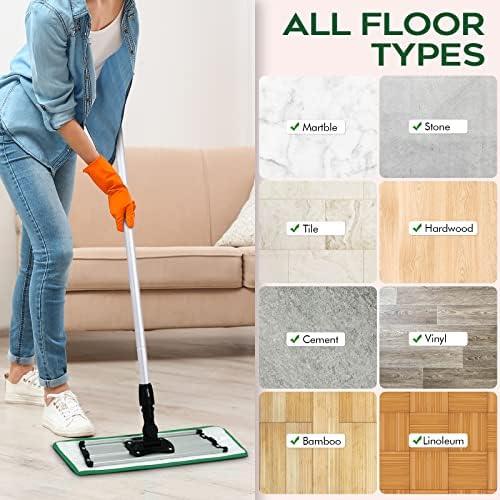 Matthew 18'' Microfiber Mop Replacement Pads - Image 6
