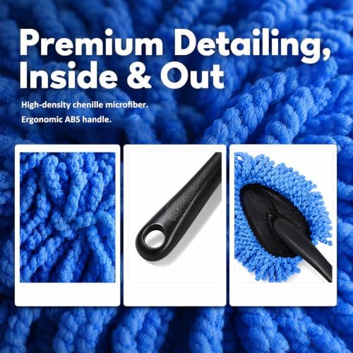 Car Dash Duster Brush, Dashboard Dusting Tool - Image 3