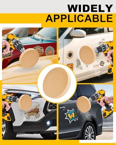 Solid Decal Remover Wheel, 4 inch Eraser Wheel - Image 4
