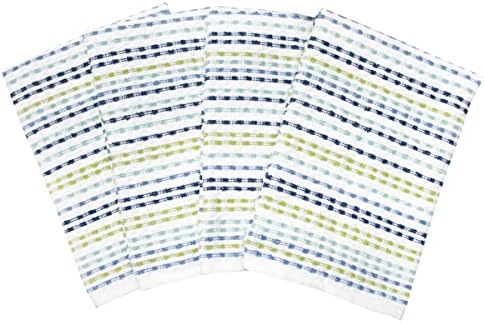 Ritz Pebble Bar Mop, Cool Blue Green, 4 Towel Set - Image 2