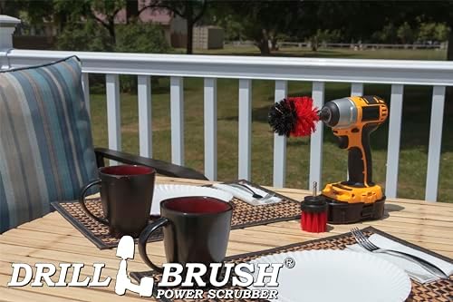 2 Piece Outdoor Cleaning Scrub Brushes - Image 6