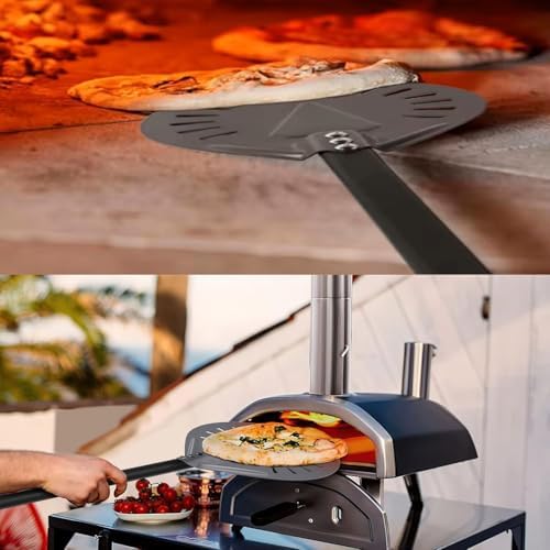 Pizza Oven Accessories Kit w/Pizza Oven Brush & Stone Scraper, 8 inch Pizza - Image 5