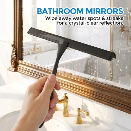 zaa Shower Squeegee for Glass Doors, 2 Pack - Image 4