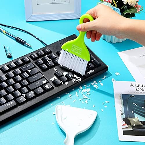 Chengu 3 Pcs Mini Dustpan Brush Set Small Broom - Image 6