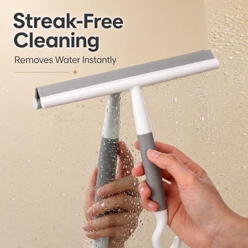 Domensi 3 Pack Silicone Shower Squeegee - Image 3