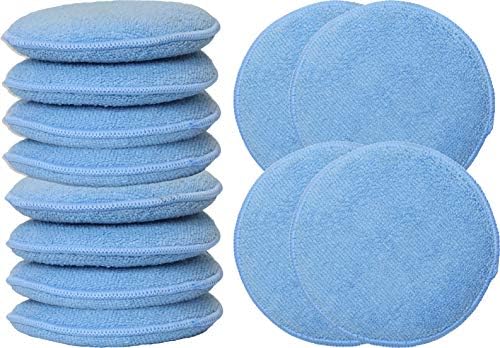 SimpleHouseware Car Wash Sponge Wax Microfiber Applicator Pads by SimpleHouseware