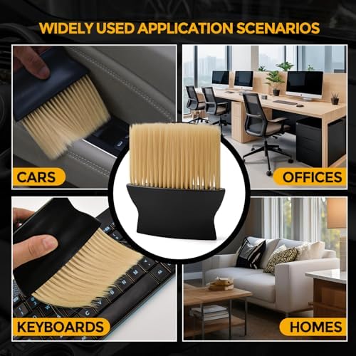 2PCS Car Detailing Brush, Automotive Interior Dusting Brush, Soft Car Interior - Image 7