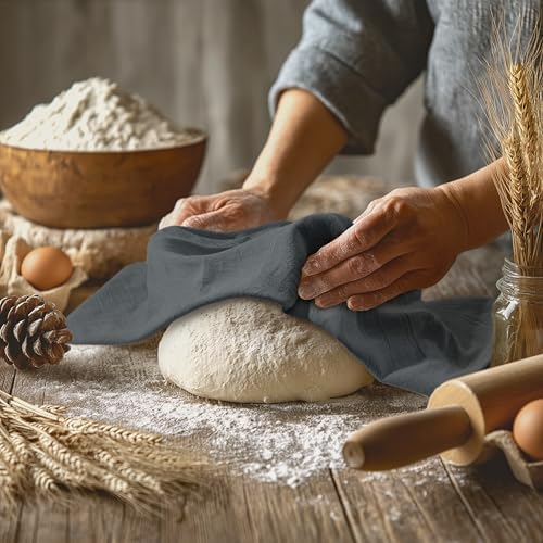 Utopia Kitchen Light Grey Flour Sack Towels100% Cotton - Image 3