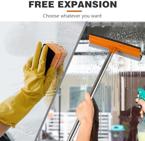 2-in-1 Adjustable Window Squeegee - Image 6