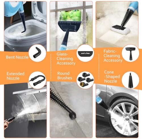 Phueut Pressurized Handheld Multi-Surface Natural Steam Cleaner - Image 5